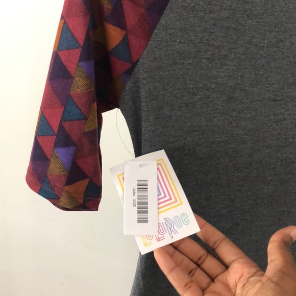 NWT Lularoe Gray Aztec Bodycon  Dress Size XXS - Picture 5 of 6